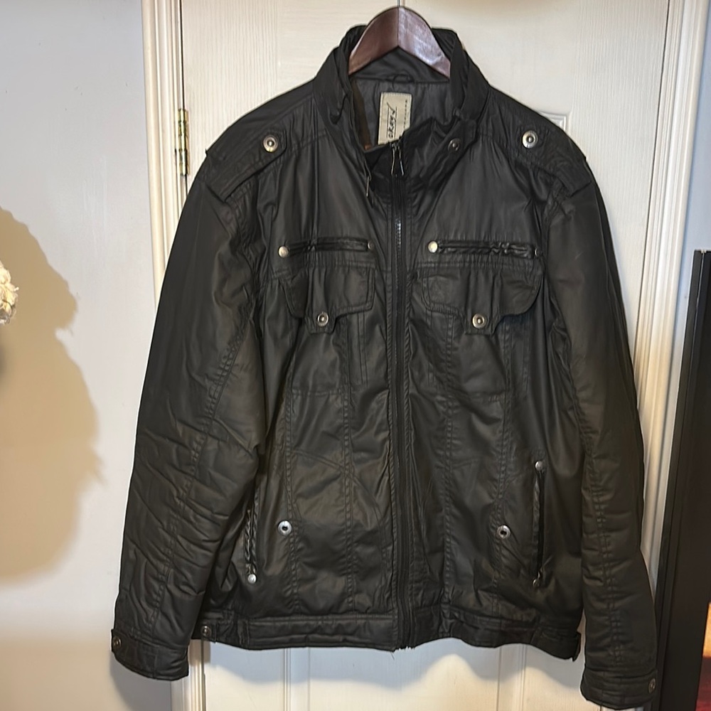 Men's Okay Black Jacket Size XXL